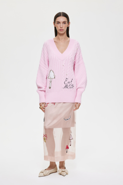 Джемпер DREAMS BY ALENA AKHMADULLINA, цвет: розовый, 225104140304462/410000 купить онлайн