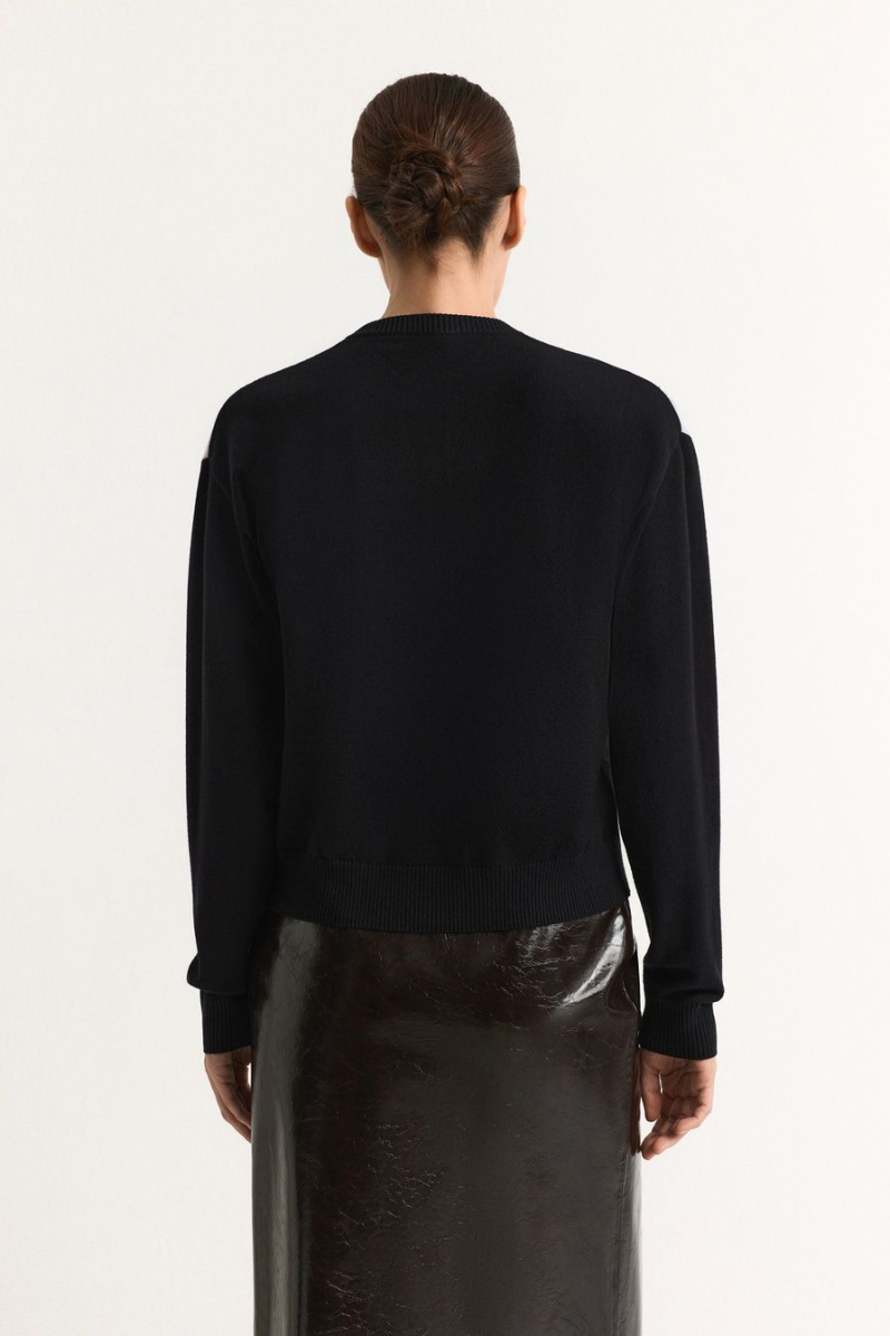 Кардиган с цветными ромбиками TOPTOP, цвет: Черный, TT.051.18368.900 купить онлайн