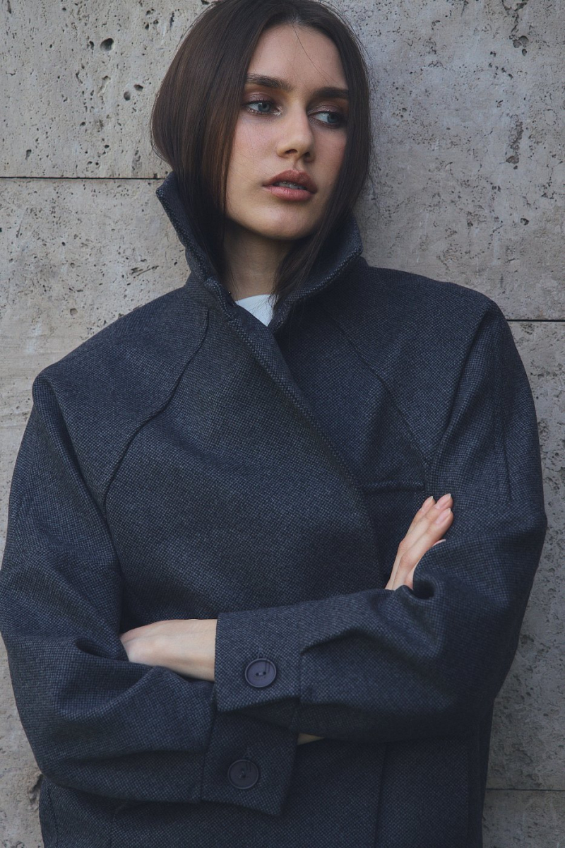 Бомбер SODAMODA, цвет: серый, 15731 купить онлайн