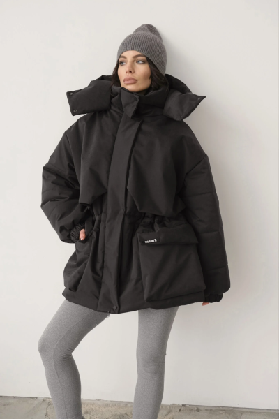 Парка утепленная MINI, цвет: Черный, НФ-00000307 купить онлайн