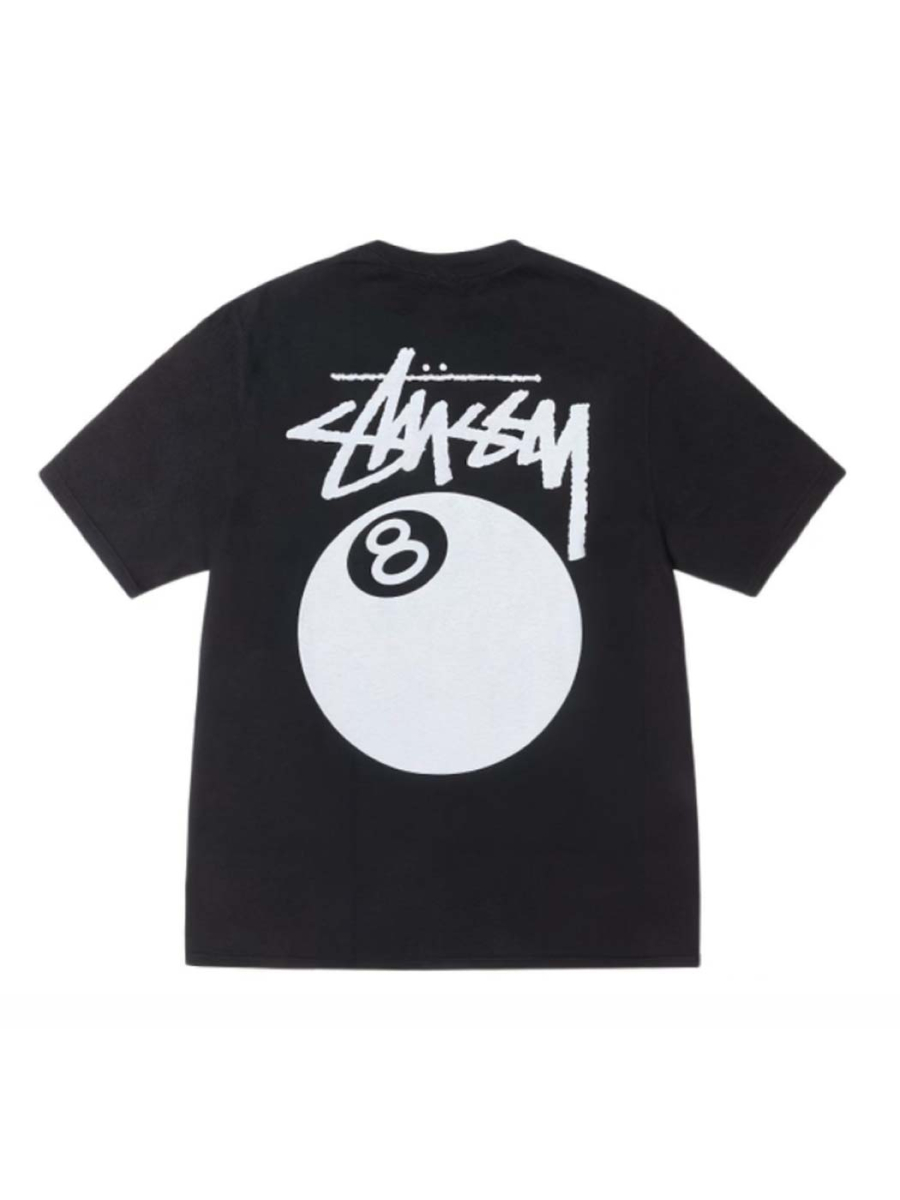 Футболка Stussy 8 Ball Tee shvetsov store, цвет: black, 1905022 BLACK купить онлайн