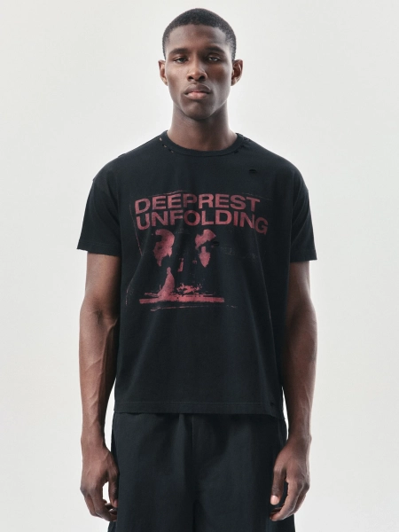 Футболка Открытие NAIPACHE, цвет: Черный, 2611009900 купить онлайн