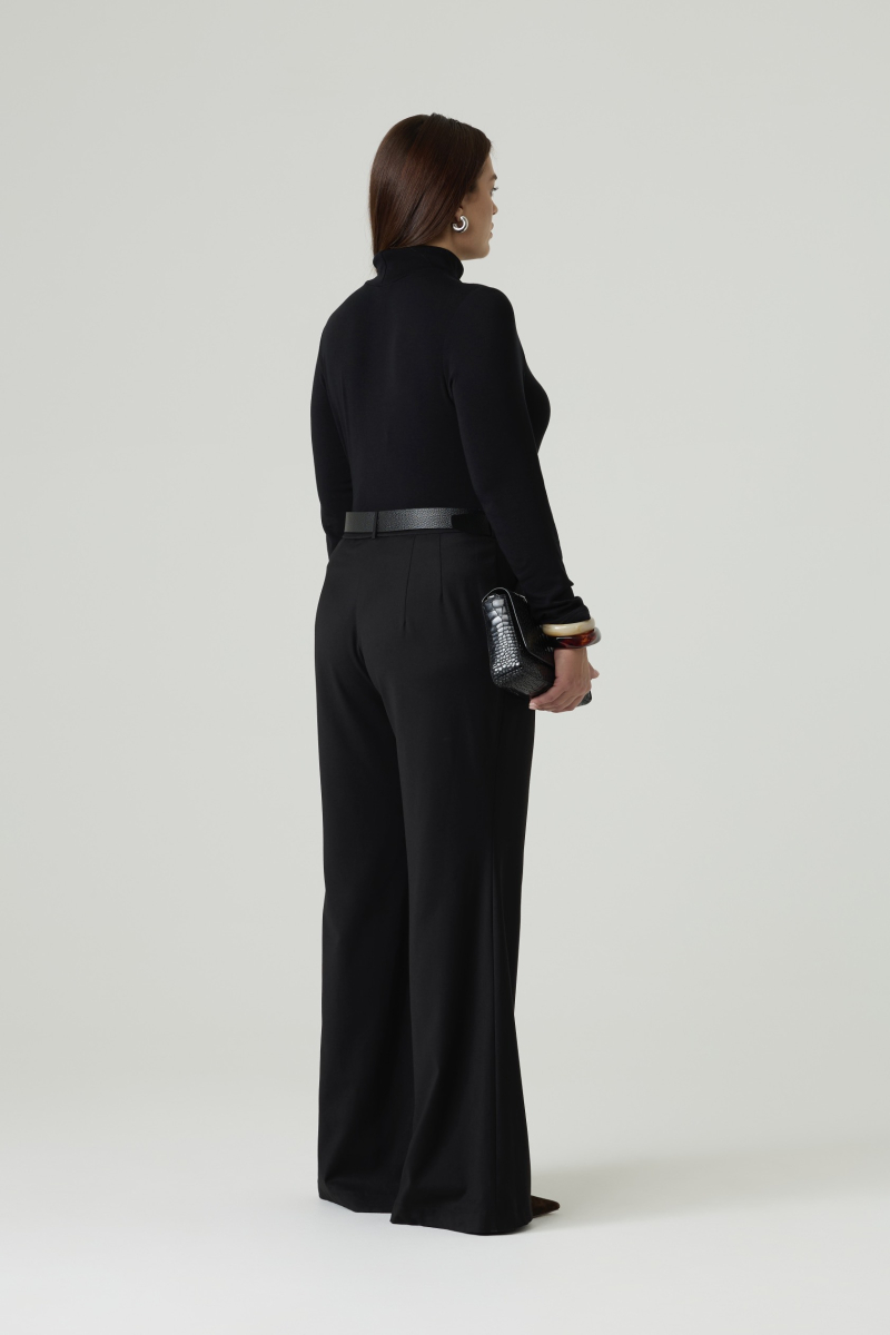 Водолазка с шерстью мериноса 4forms, цвет: Черный, 65486 купить онлайн