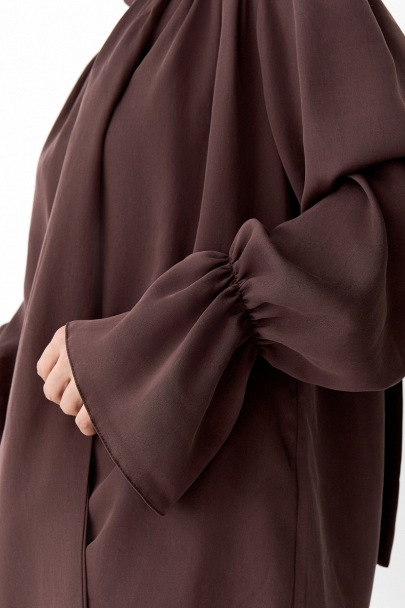 Блуза из 100% лиоцелла с бантом Ricoco, цвет: сливовый, 7001/2 купить онлайн