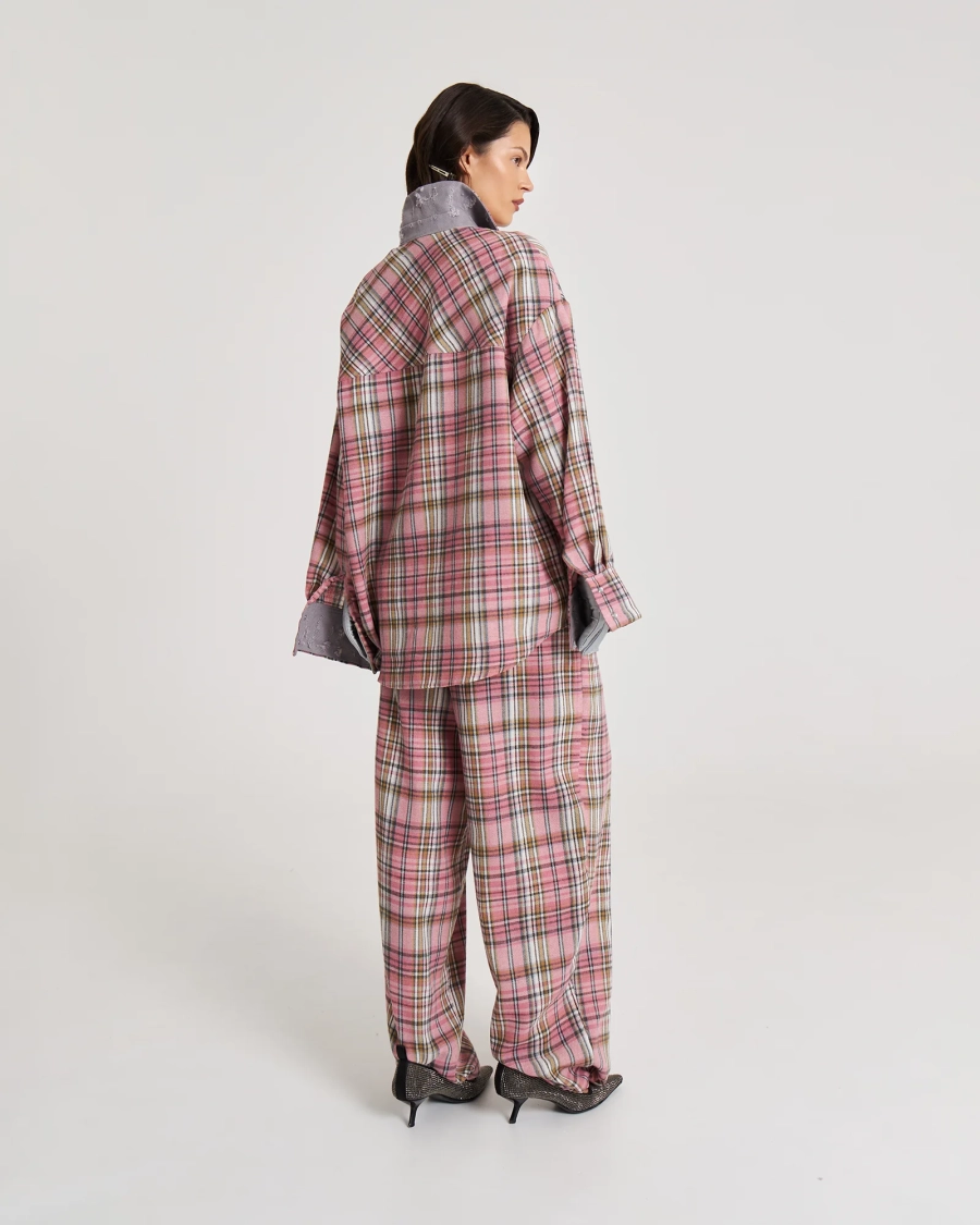 Рубашка в клетку ROSE