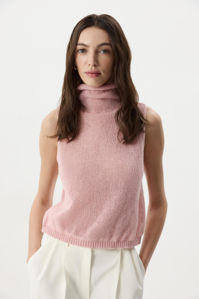 Топ ажурный Charmstore, цвет: розовый, 309-46581-221 купить онлайн