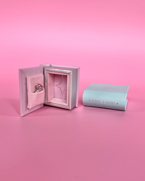 Шкатулка Книжка Make a wish blue ÁMOXY a0121 купить онлайн