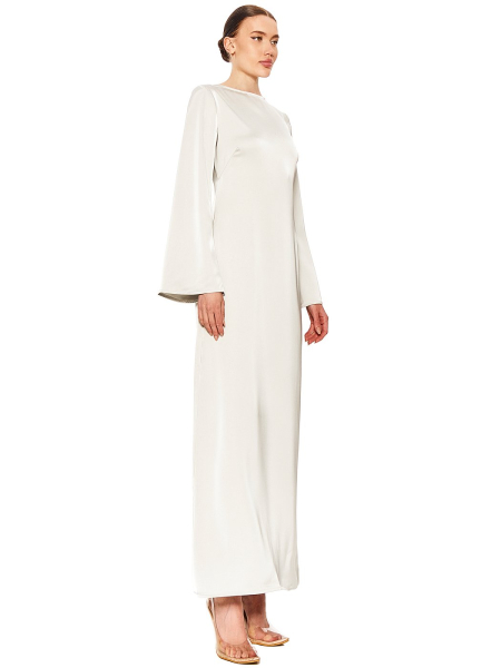 Платье приталенное макси SODAMODA, цвет: зеленый, 11999 купить онлайн