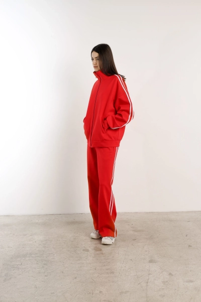 Олимпийка sporty red issju, цвет: красный,  купить онлайн