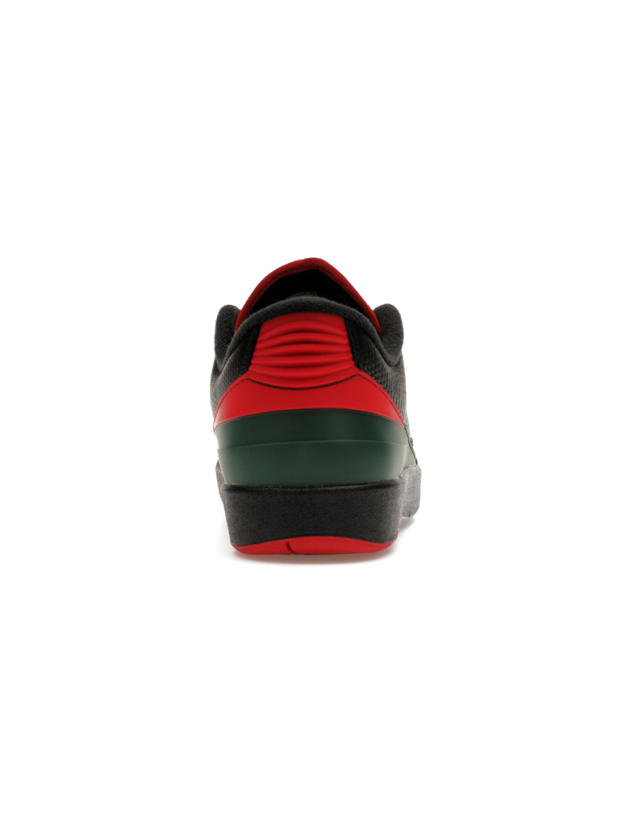 Кроссовки мужские Jordan Retro 2 Low "Christmas" NKDADDYS SNEAKERS, цвет: Чёрный DV9956-006 купить онлайн