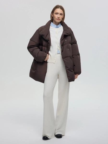 Пуховик RUTH ANNA PEKUN, цвет: коричневый, 12.2572.700 купить онлайн