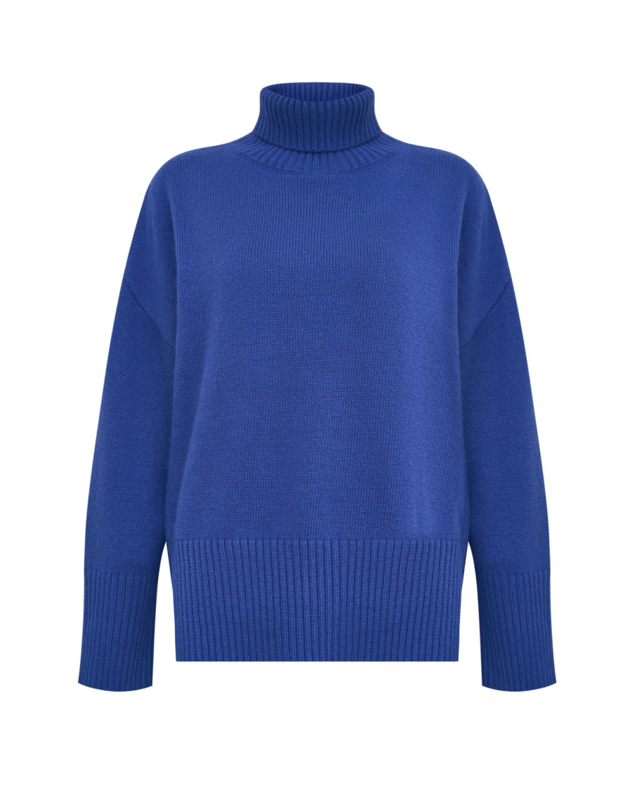 Джемпер To be Blossom, цвет: dark-blue, 61351 купить онлайн