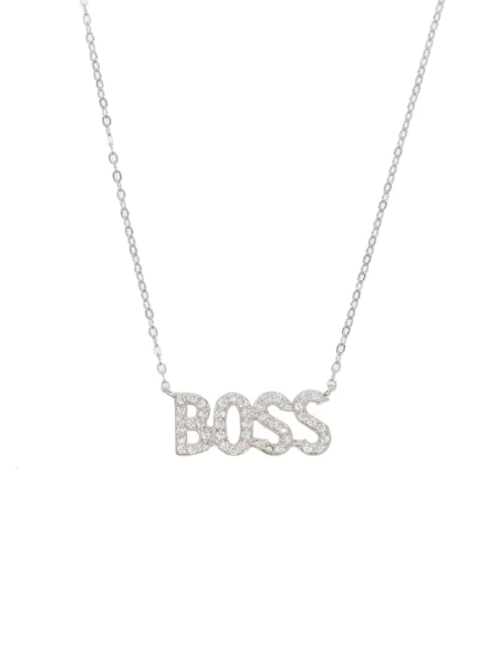 Цепь Boss silver