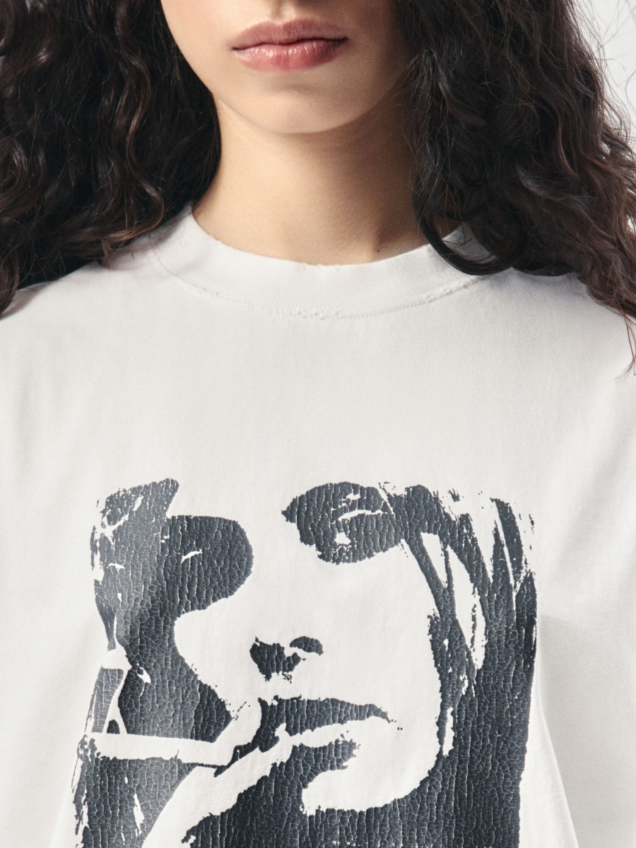 Футболка с принтом NAIPACHE, цвет: белый, 2611004000 купить онлайн