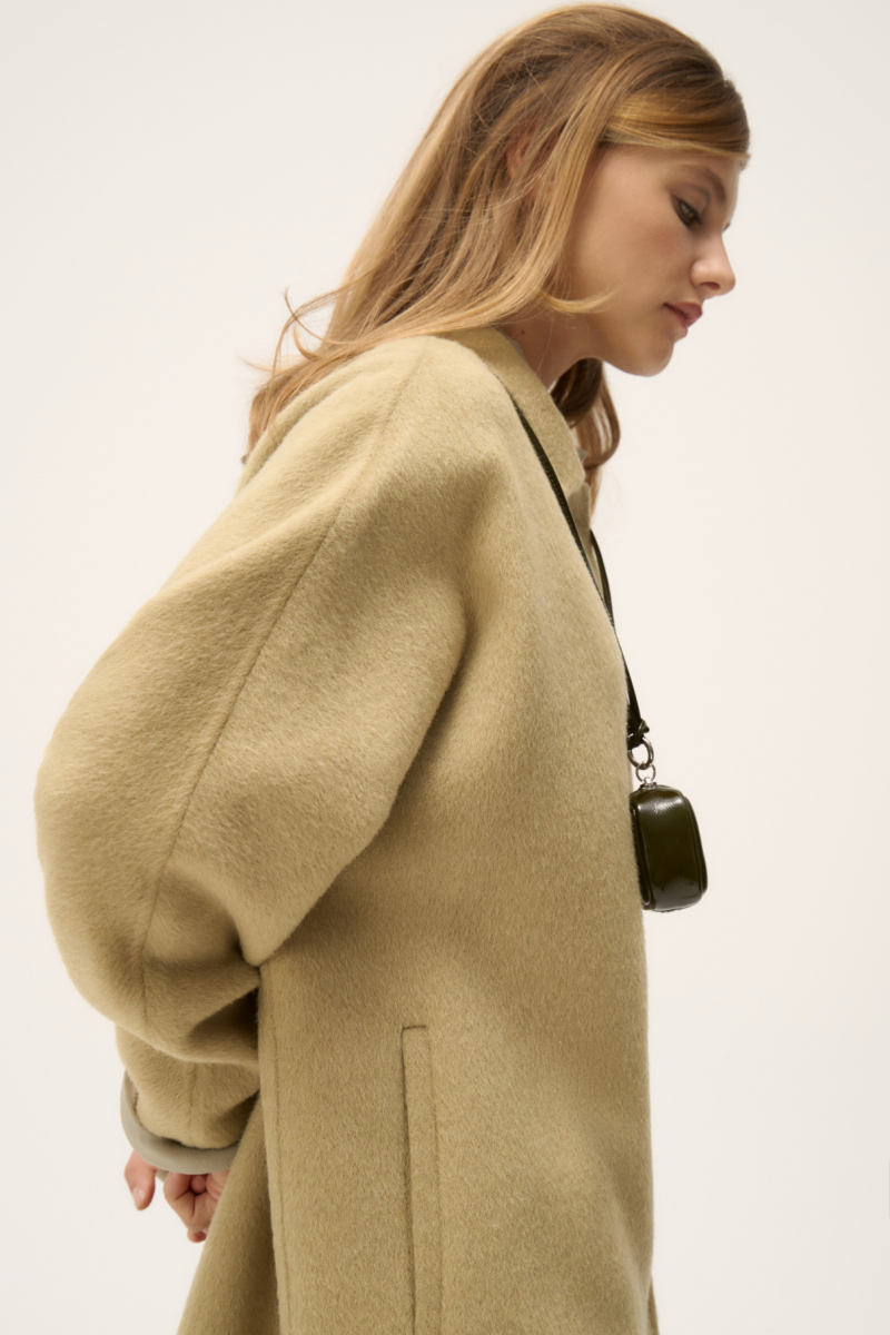 Пальто Adeline FASHION REBELS, цвет: зеленый FR24FW1CT430W100GN |новая коллекция купить онлайн