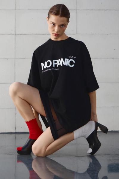 Футболка Crisis CULT, цвет: Черный,  купить онлайн