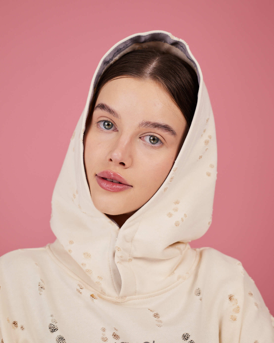 Табуха с затяжками рванка TABOO, цвет: Желтый, TsZ05 купить онлайн