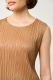 Топ плиссе Josi FASHION REBELS, цвет: бежевый, FR24SS1TP100W200BG купить онлайн