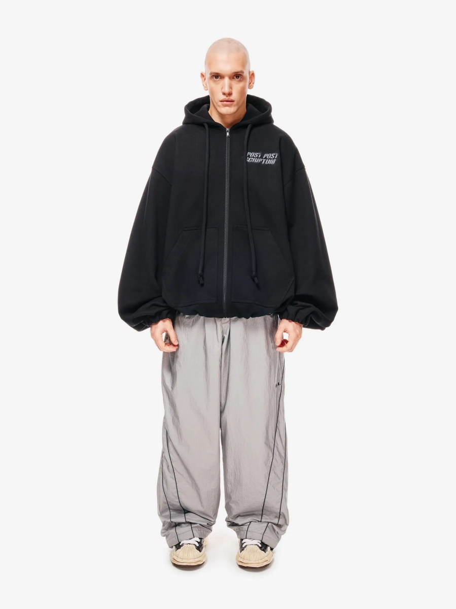 Digital Rose Зип Худи Оверсайз p.p.s., цвет: Черный,  купить онлайн