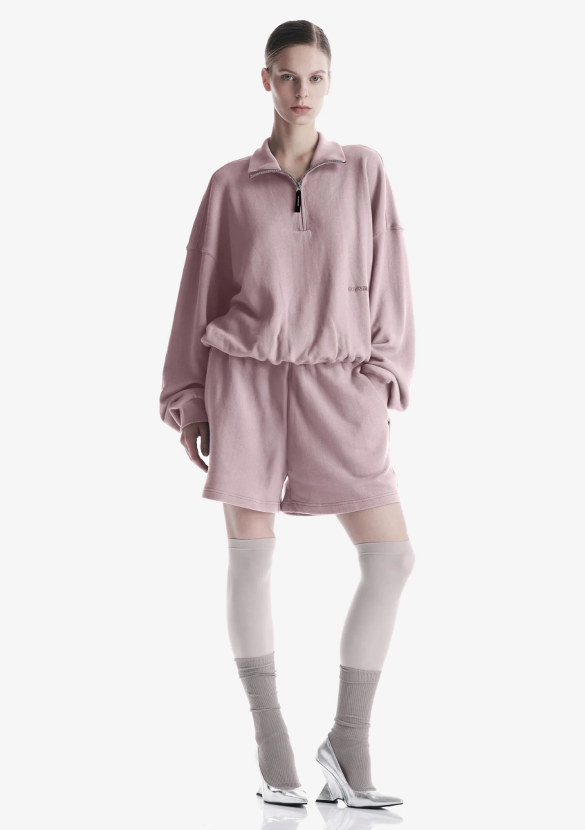 Свитшот на молнии KRAKATAU, цвет: розовый, Fw123-94 купить онлайн