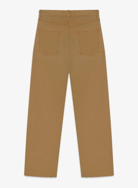 Брюки из канваса F | ABLE, цвет: бежевый, PNTS-FBL-CNVSNW-BG купить онлайн