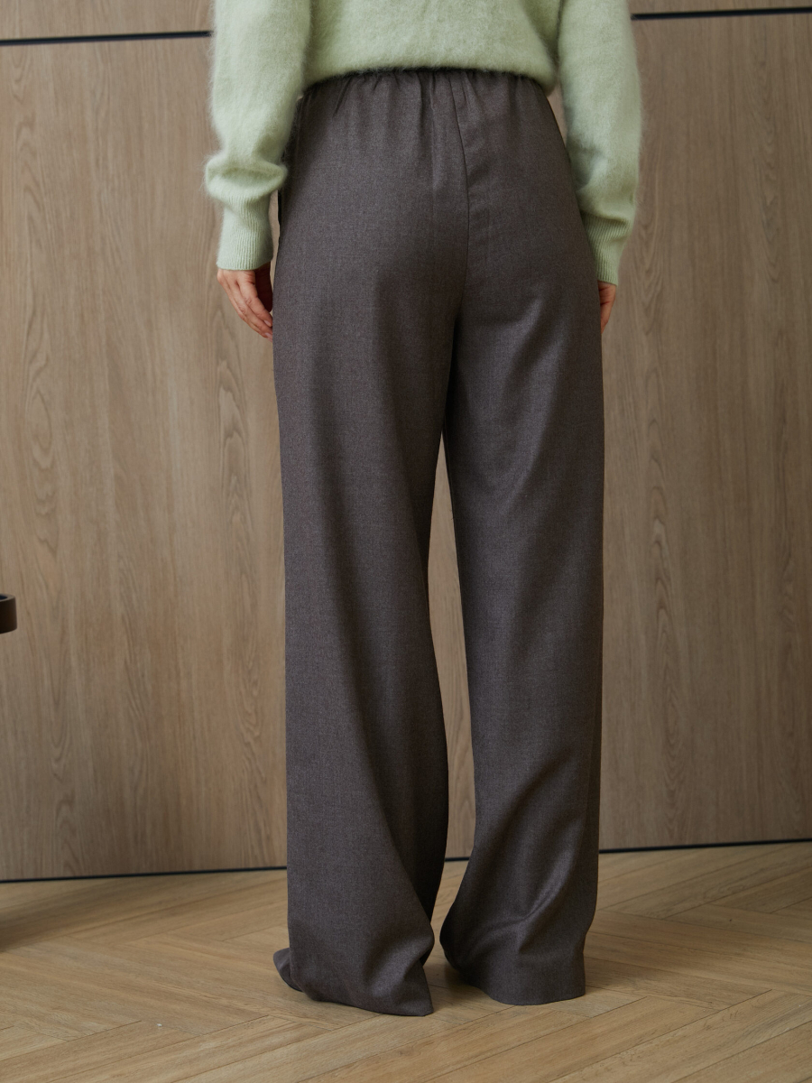 Брюки на резинке Ester Marou, цвет: коричневый, Mar1_2602 купить онлайн