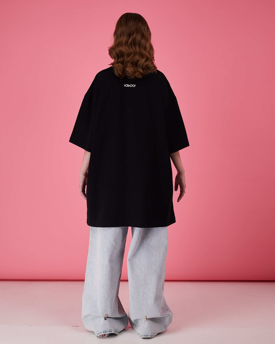 Футболка Капча TABOO, цвет: Черный, TsCapchaB купить онлайн