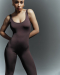 Комбинезон SECOND SKIN BORDO