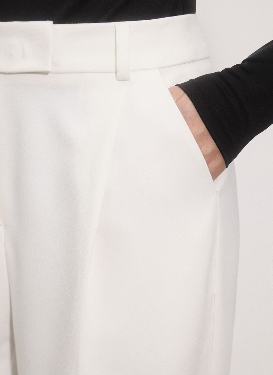 Брюки прямого кроя ALL WE NEED, цвет: молочный, 2512W16125-21 купить онлайн