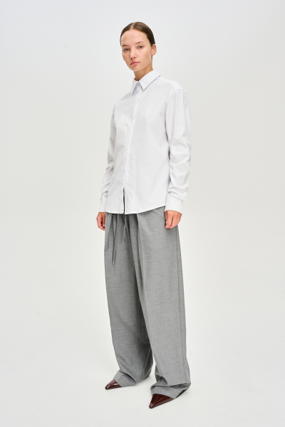 Рубашка regular-fit Label .B, цвет: WHITE, ТР.06.3.0460.0824WH купить онлайн