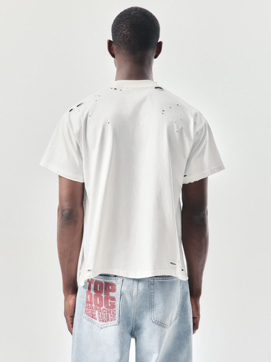 Футболка с принтом NAIPACHE, цвет: белый, 2611004000 купить онлайн