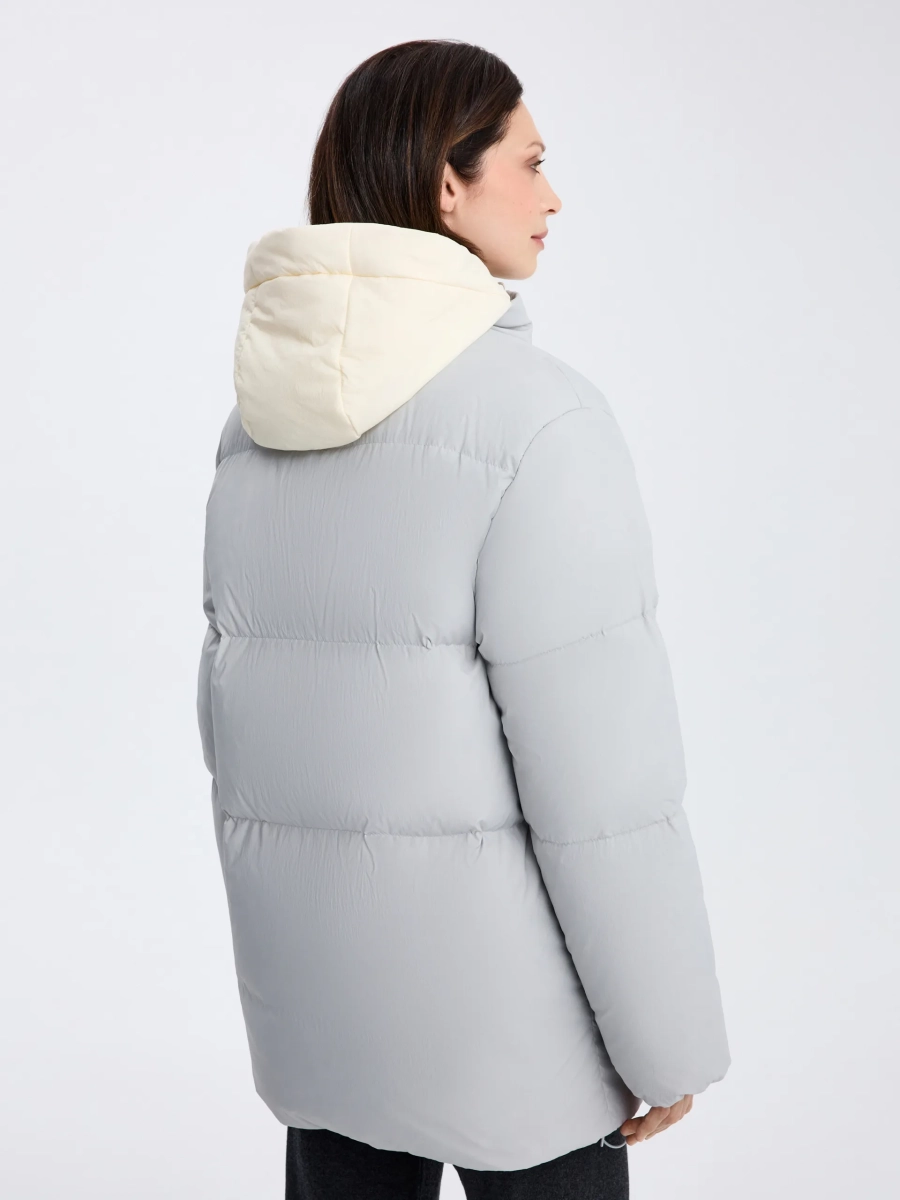 Пуховик RUTH ANNA PEKUN, цвет: серый, 12.2572.800 купить онлайн