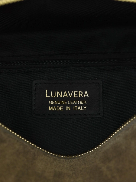 Сумка JENNA MEDIUM brand salad, цвет: stacey suede cappuccino J-704-PHR 7881 купить онлайн