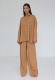 Рубашка WooLook, цвет: кэмэл, LV/Sammy/W/Camel купить онлайн