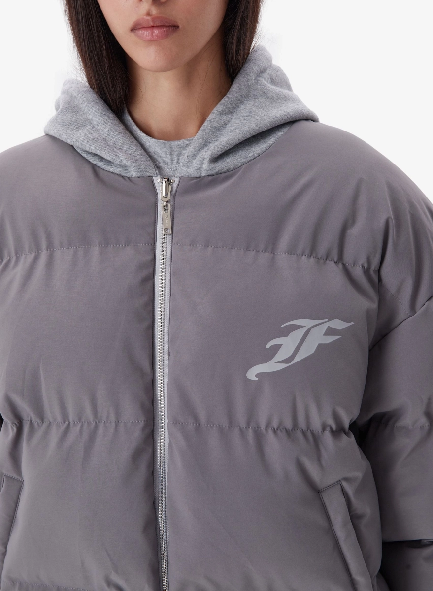 Бомбер REVERSIBLE FABLE, цвет: серый, BMBR-FBL-RVRSBL-GR купить онлайн