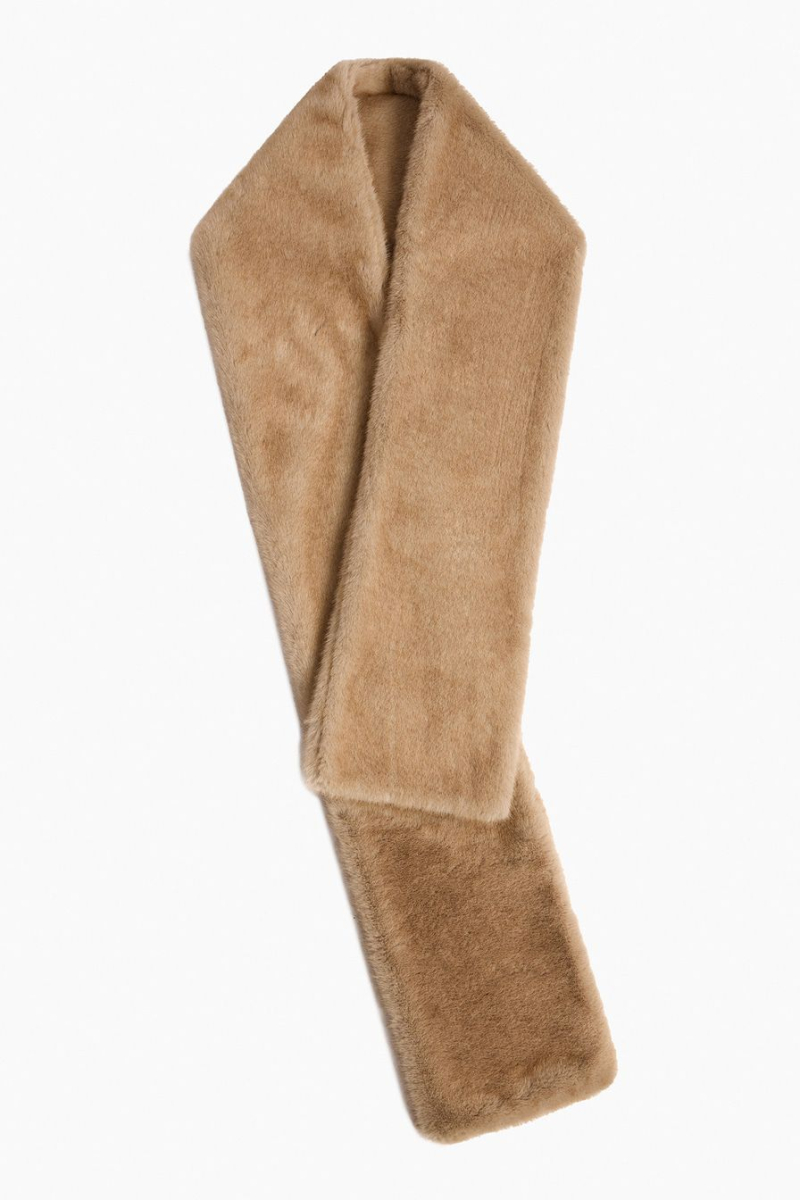 Шарф из экомеха