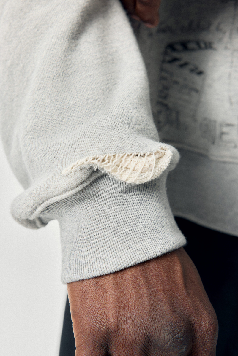 Свитшот Скетч NAIPACHE, цвет: серый, 2613002800 купить онлайн