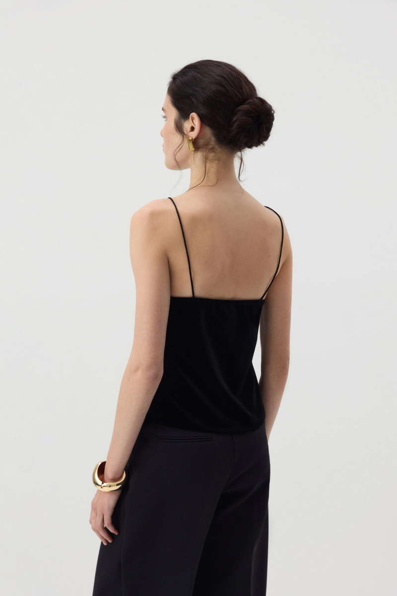 Топ из бархата