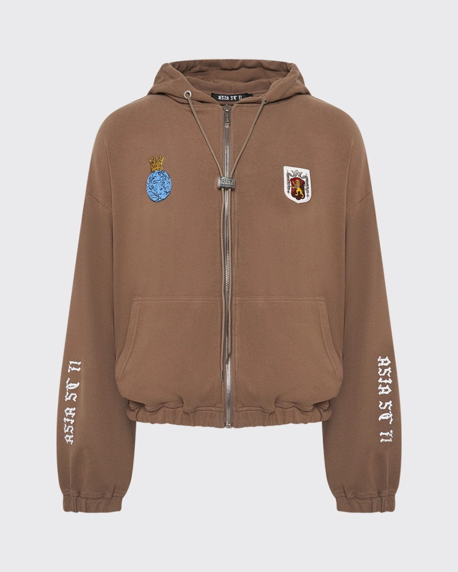 Костюм из мягкого хлопка с гербом ASIA ST 71, цвет: коричневый,  купить онлайн