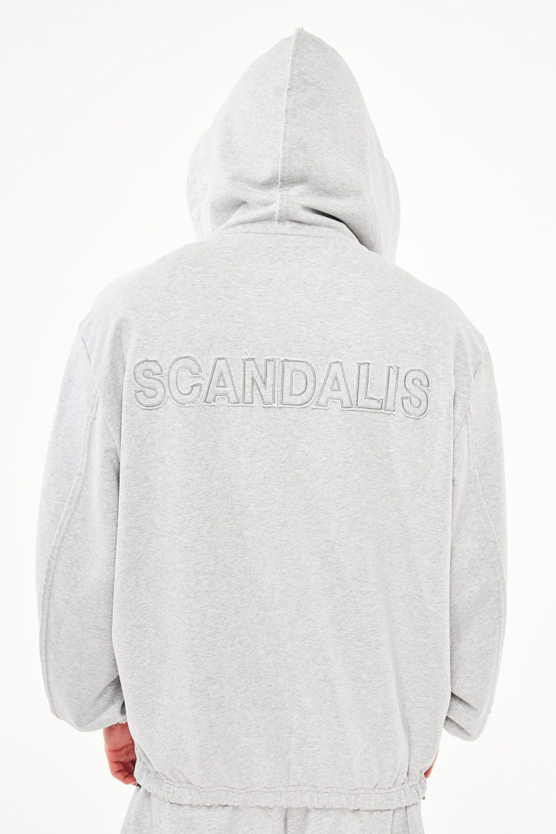 Худи Scandalis SCANDALIS, цвет: серый Хзм004а |новая коллекция купить онлайн