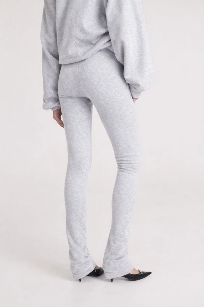 Брюки SLIM FIT с эффектом велюра LIGHT/GRAY Anmuse, цвет: Светло-серый,  купить онлайн