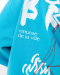 Худи Hoodie "Investigation" Brûler d'Amour, цвет: azure blue, BF2404C-3002-82 купить онлайн