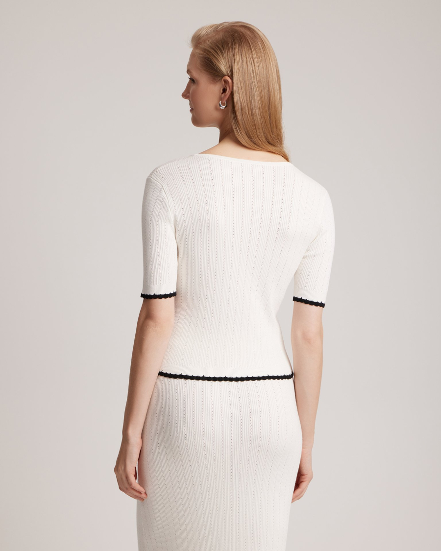 Топ To be Blossom, цвет: WHITE, 131429 со скидкой купить онлайн
