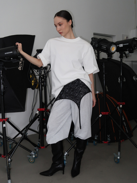 Футболка "Флоренс" MIARTLAND, цвет: молочный, НФ-00000832 купить онлайн