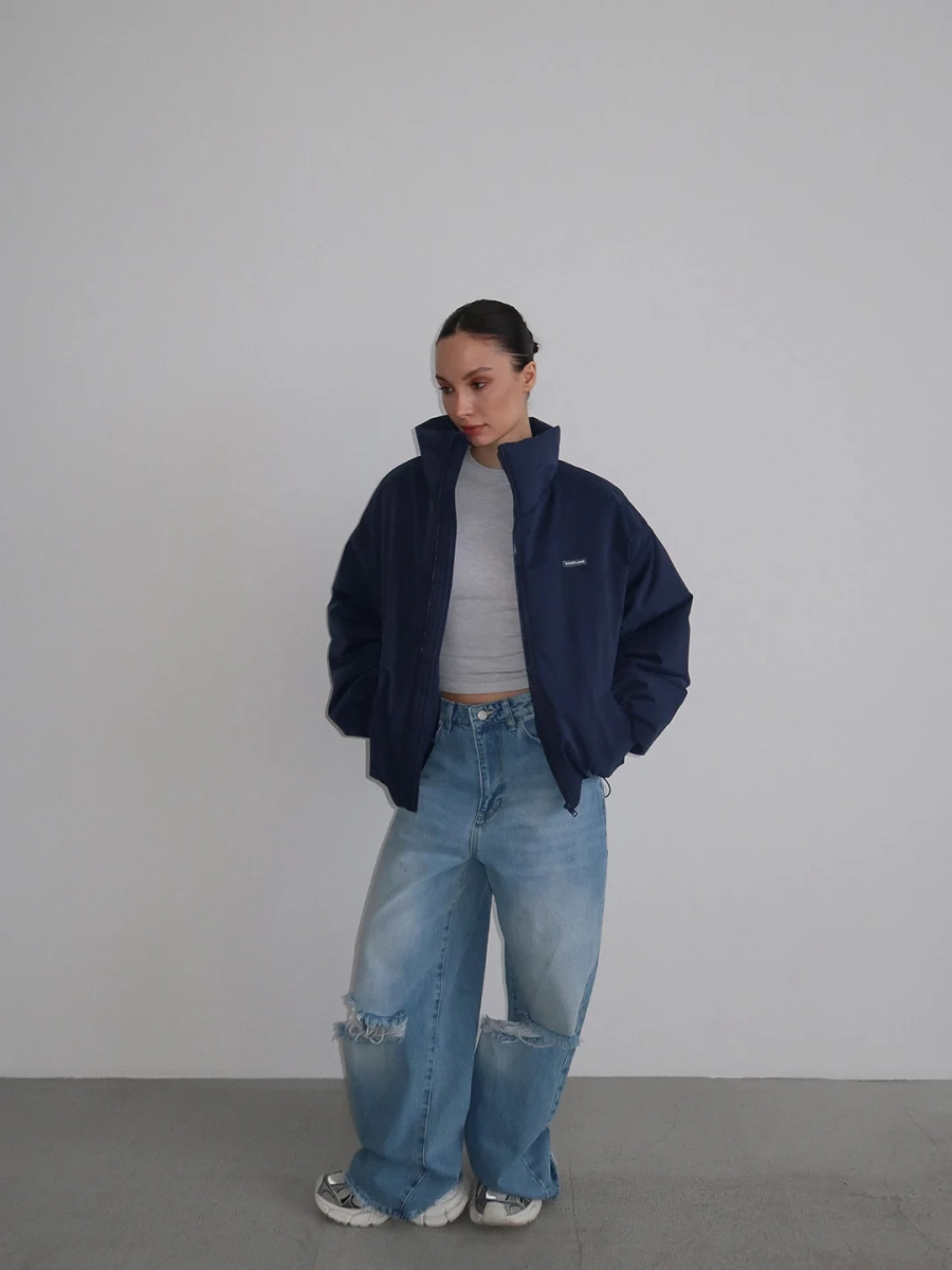 Куртка «Ретро» MIARTLAND, цвет: синий, НФ-00000778 купить онлайн