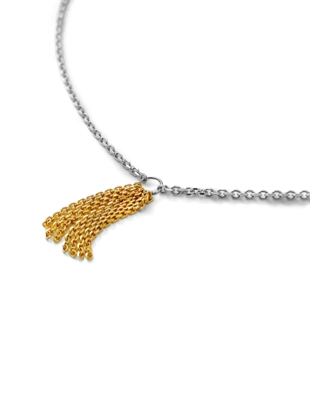 Серебряный браслет на цепочке на ногу «Легкость» SBLESKOM, цвет: серебро, 12094 купить онлайн