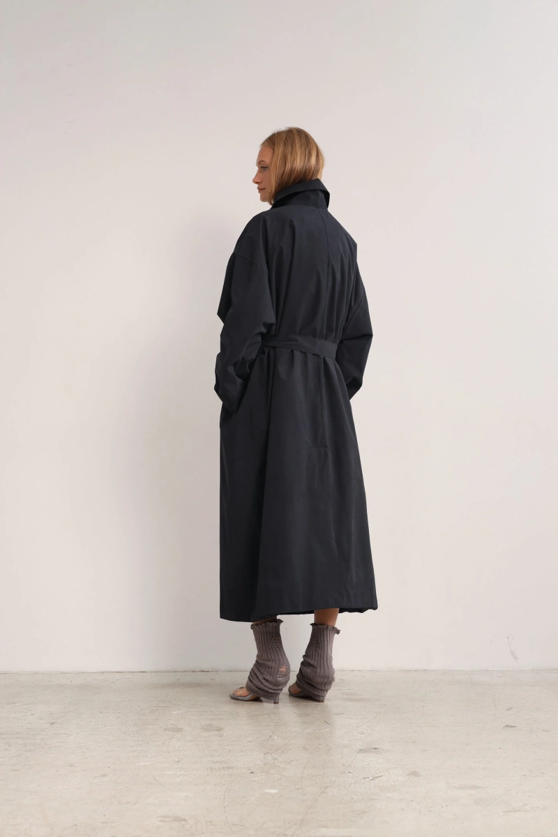 Плащ black issju, цвет: Черный,  купить онлайн