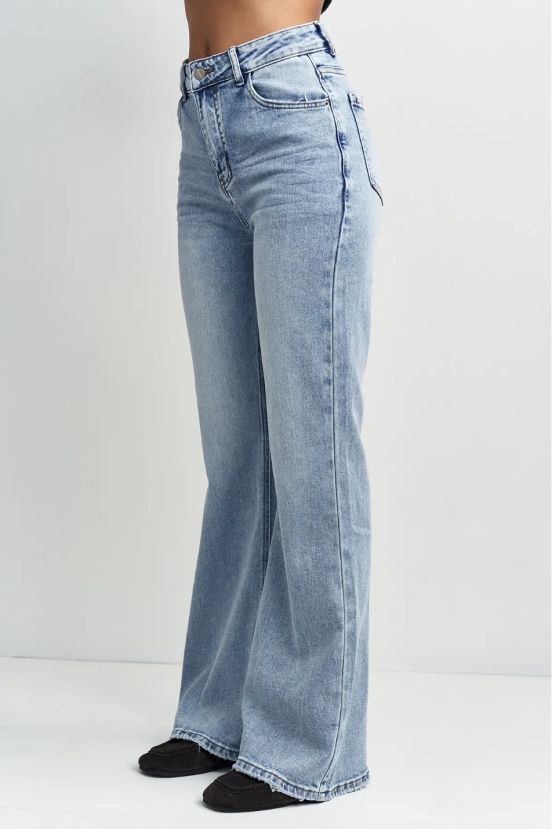 Джинсы клеш Erist store, цвет: голубой, НФ-00003434 купить онлайн