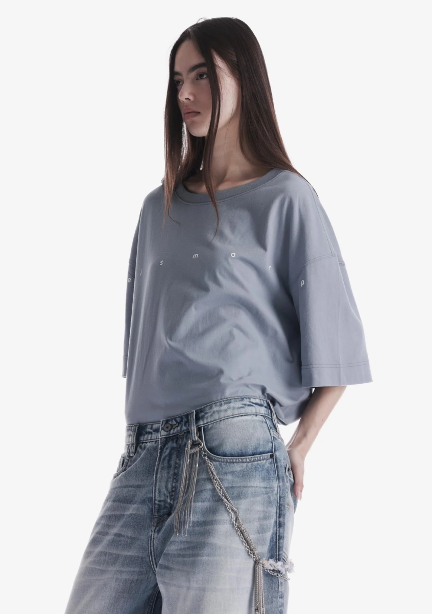 Свободная футболка KRAKATAU, цвет: бледно-голубой, Tw144-63 купить онлайн