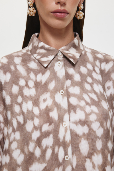 Блузка DREAMS BY ALENA AKHMADULLINA, цвет: бежевый, 225102050204260/219000 купить онлайн